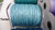 Blau bis Grün Wachskordel 2,5 mm, Polyester