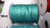 Blau bis Grün Wachskordel 2,5 mm, Polyester